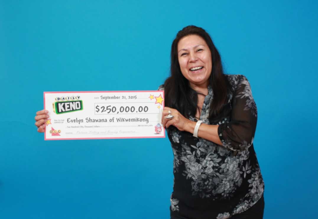 Wiky woman hits $250,000 Keno jackpot
