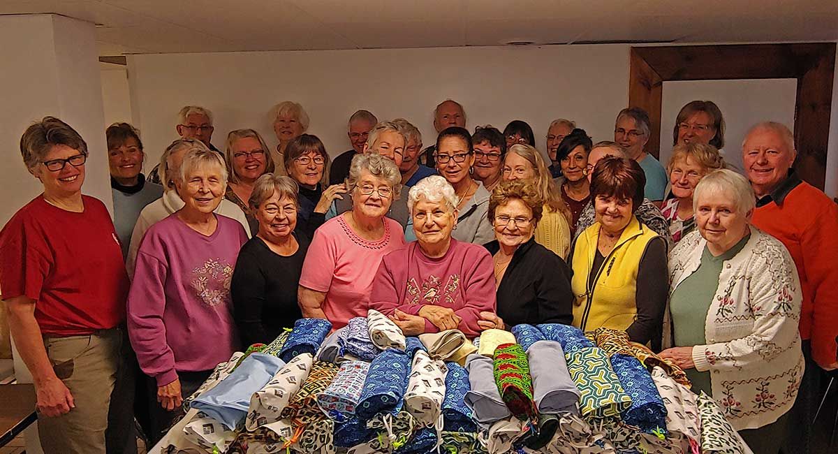 Western Manitoulin makes hygiene kits for needy families across the globe