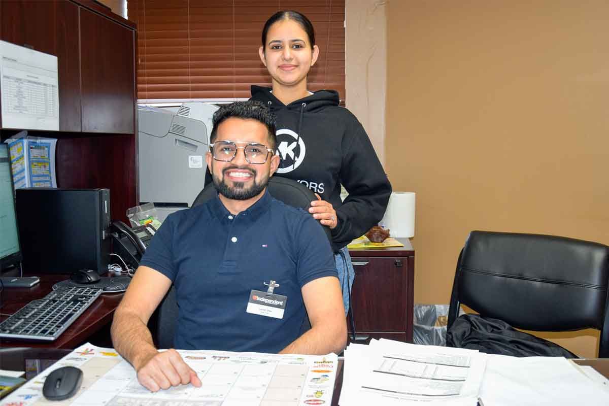 Owners Lavish and Simran Dhir celebrate grocery store’s one year anniversary