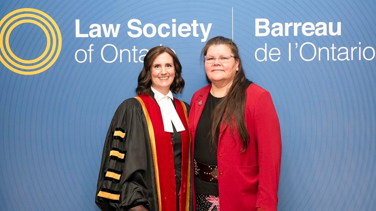 Ontario Law Society names Wiikwemkoong’s Marian Jacko its distinguished female lawyer