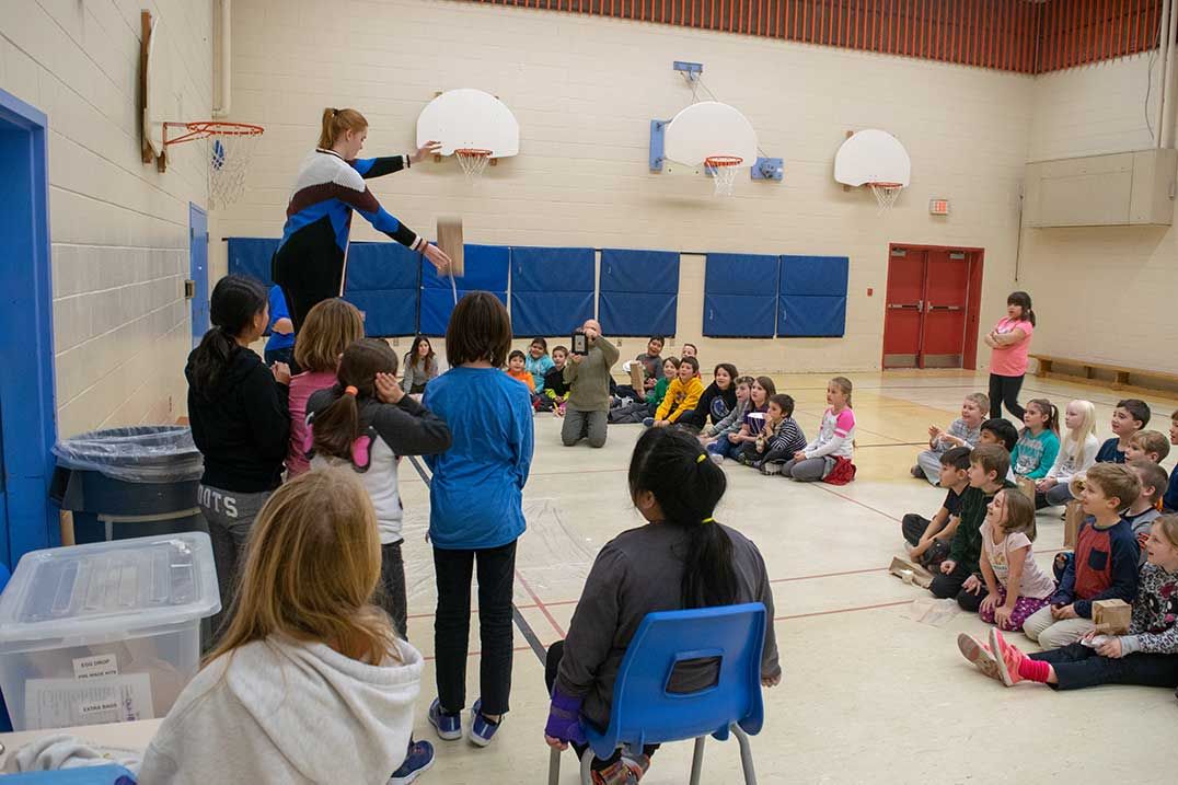 LCPS students defy gravity for science