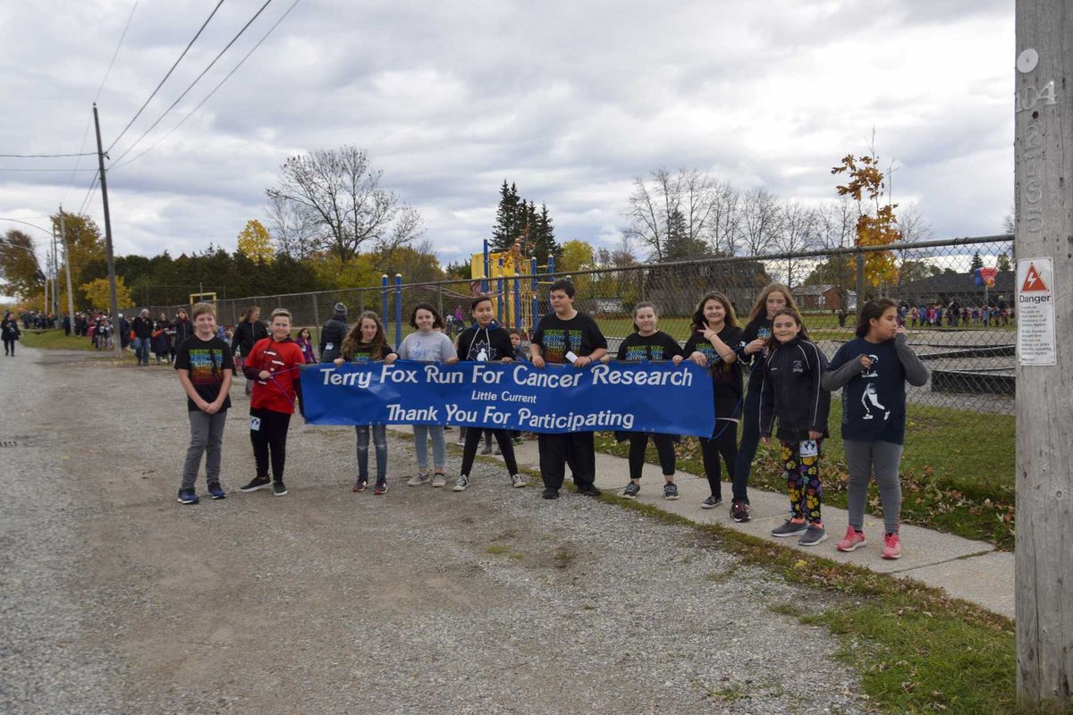 Little Current Public School raises  $3,002 for Terry Fox Foundation