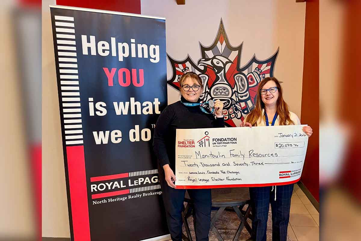Leanne Lewis’s Cambodia campaign brings in $20,000 in donations for Manitoulin Family Resources