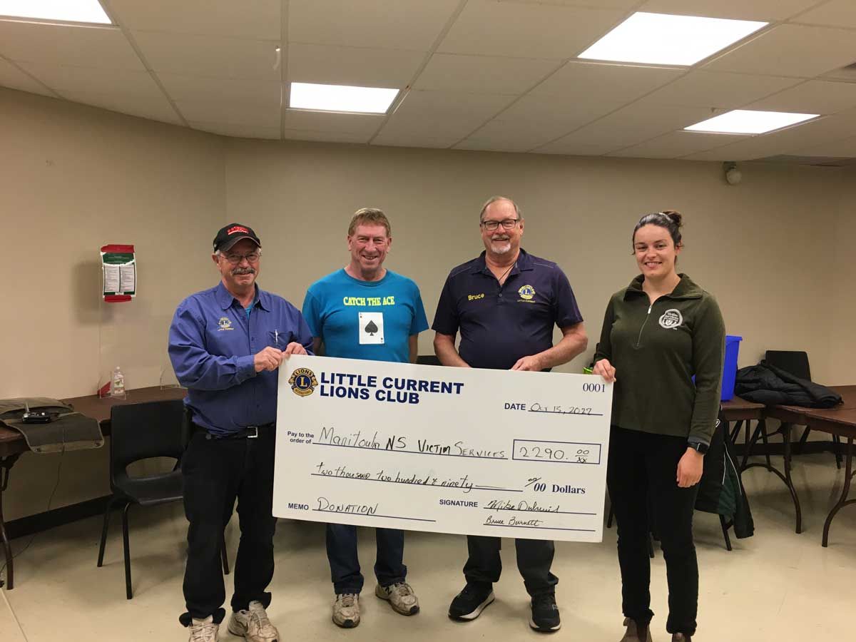 Lions support Victim Services
