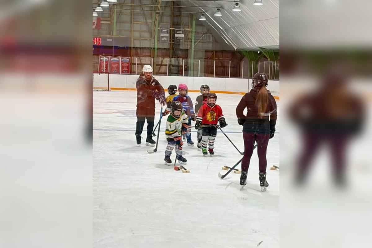 Justin Lockeyer hosting after school hockey program