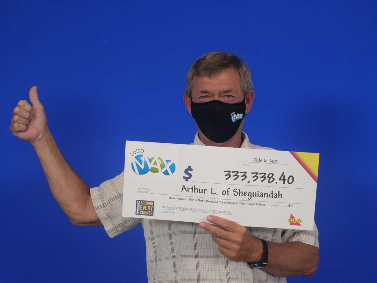 Sheguiandah man’s dreams are now dreamier with a $333,333 Lotto Max win