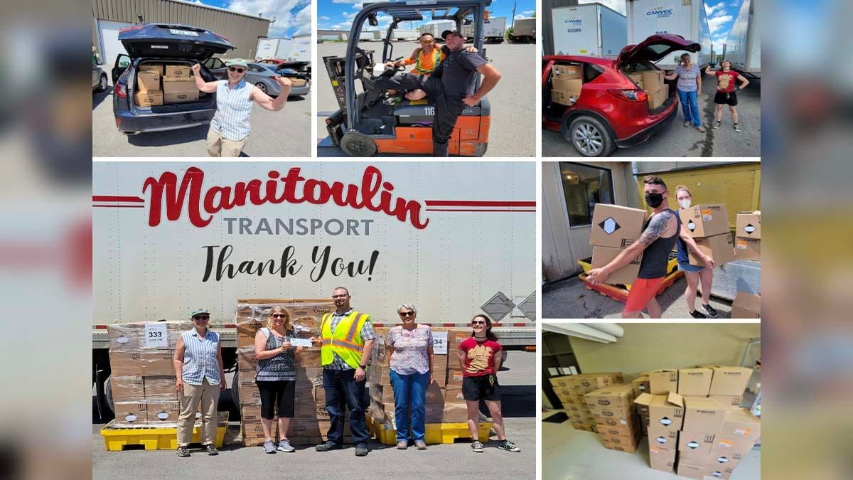 Manitoulin Transport assisting wild animal shelters in Ontario, donating food deliveries