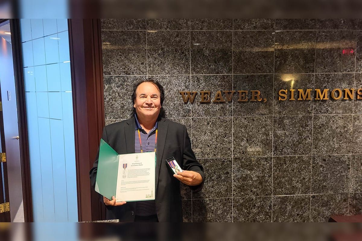 M’Chigeeng’s Martin Bayer awarded King Charles Coronation medal