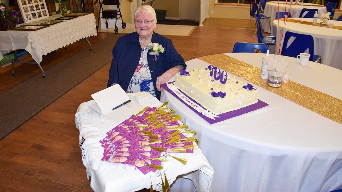 Centenarian Marie McHattie credits good genes for longevity success