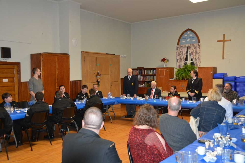 Sea Cadet Corps enjoys fellowship and applaud new Cadet leaders