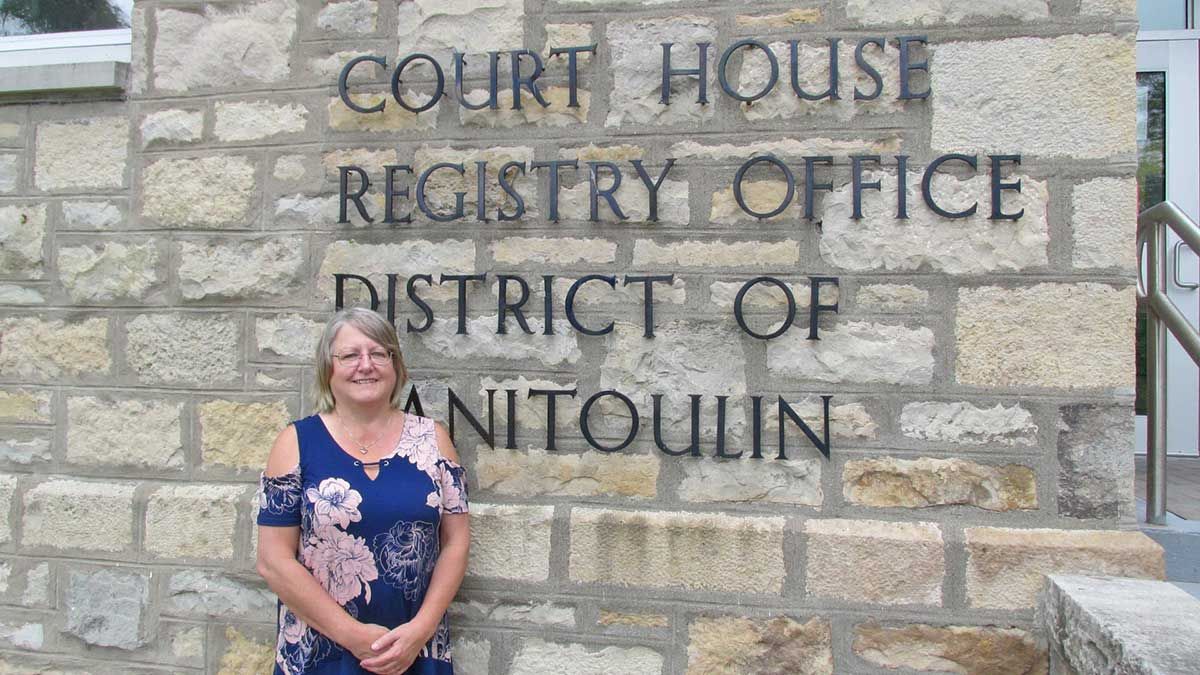 Barb Middaugh has enjoyed her 35-year career in court services division at Gore Bay
