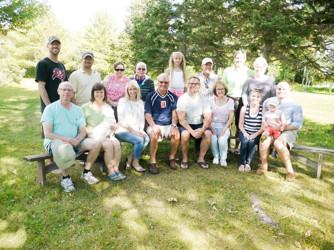 Mielke family converges from all parts of  the US to celebrate love of Manitoulin