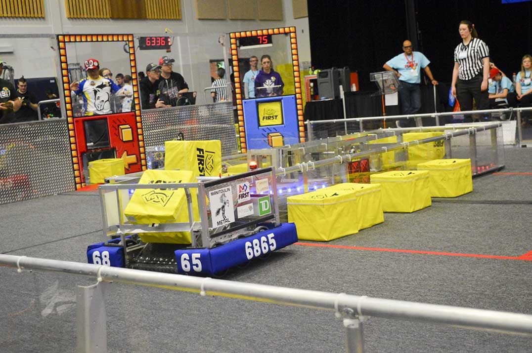 C.C. McLean robotics team prepares for qualifying tournament