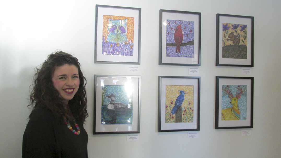 Artist Melissa Laporte-Alexander has inner need to draw
