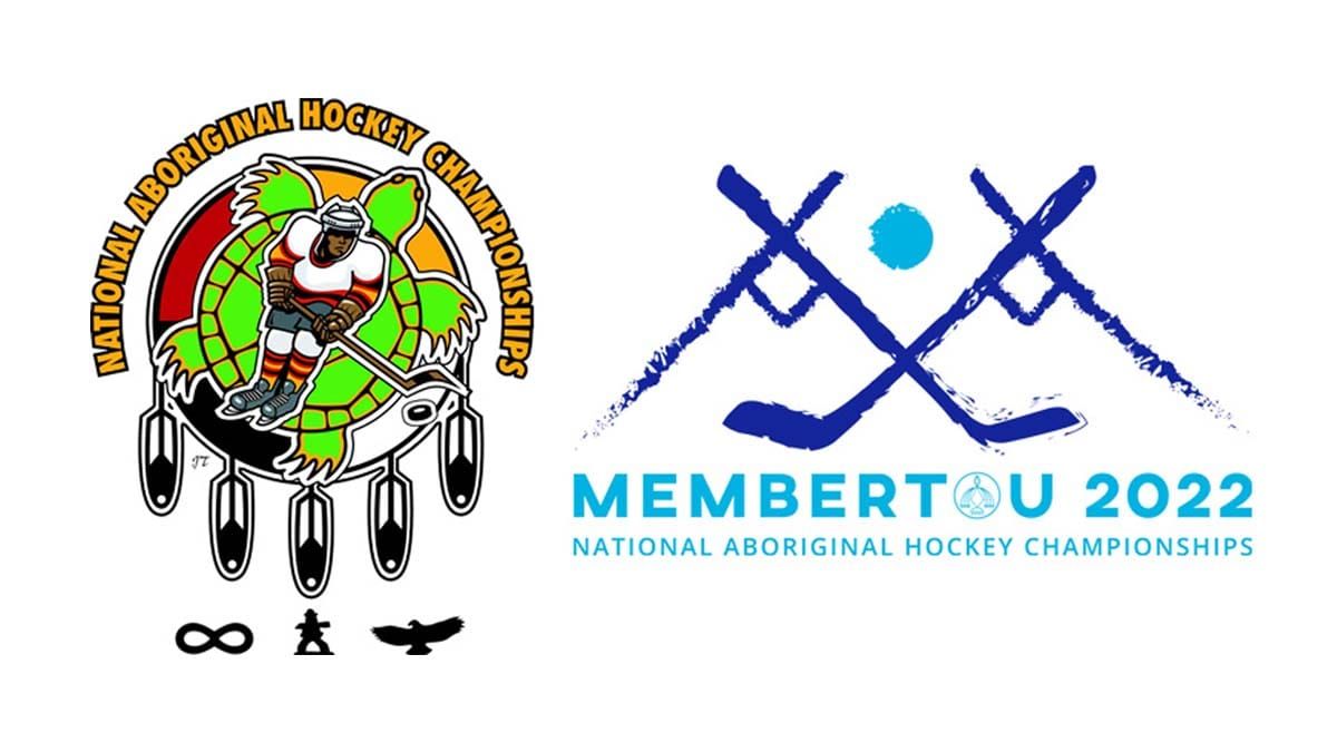 Wiikwemkoong players at Aboriginal hockey championship
