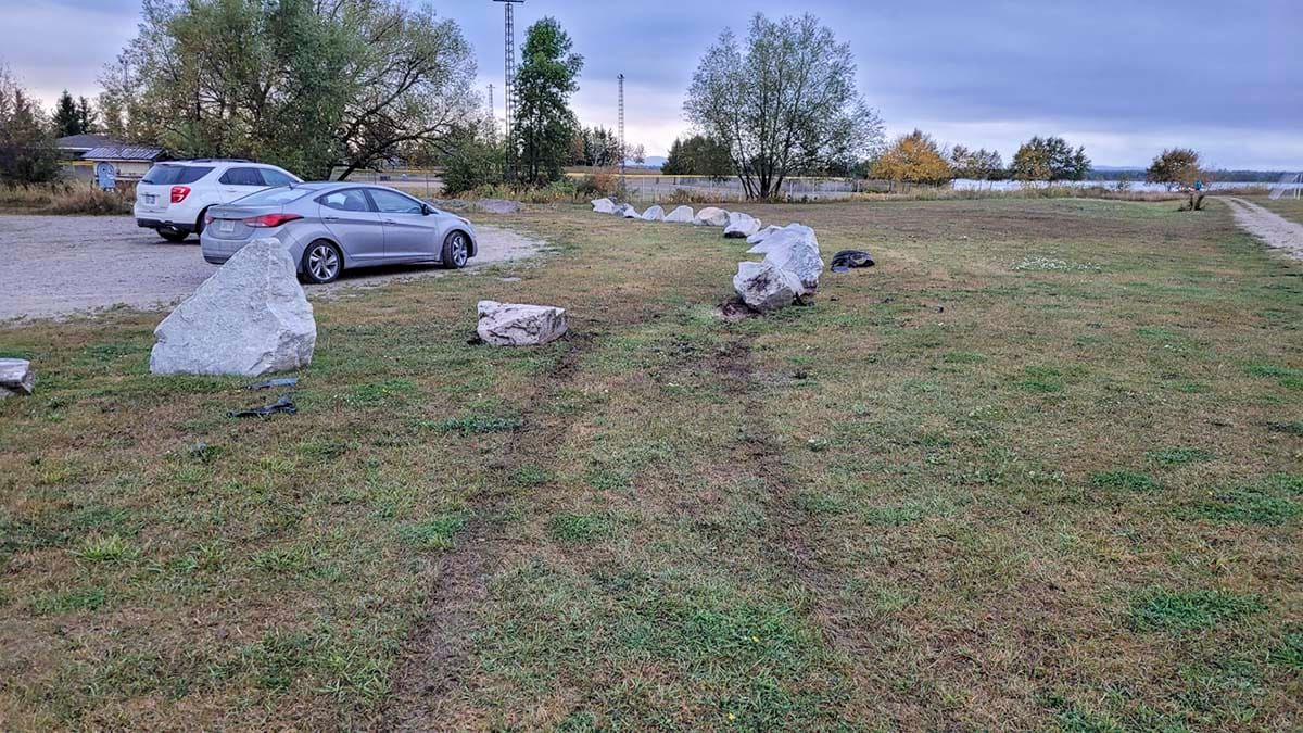 Vandals cause $2,000 dollars in damage to Low Island soccer fields