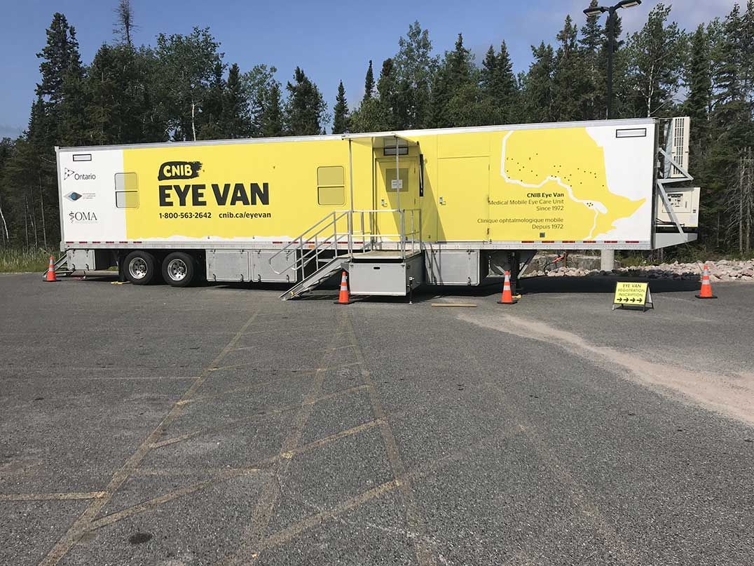 New and upgraded Eye Van visits Manitoulin