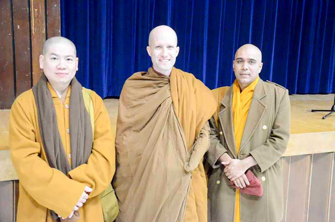 The Buddhist monk formerly known as Noah Greenspoon visits MSS