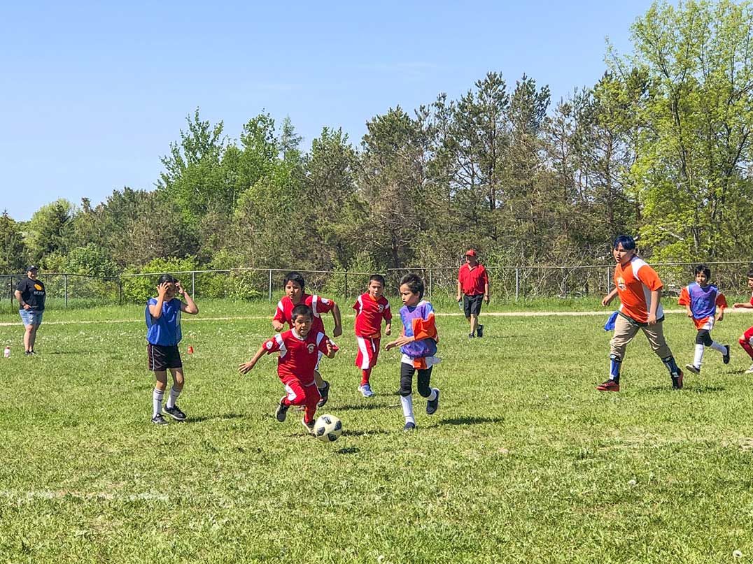 Noojmowin Teg hosts annual children’s soccer tournament
