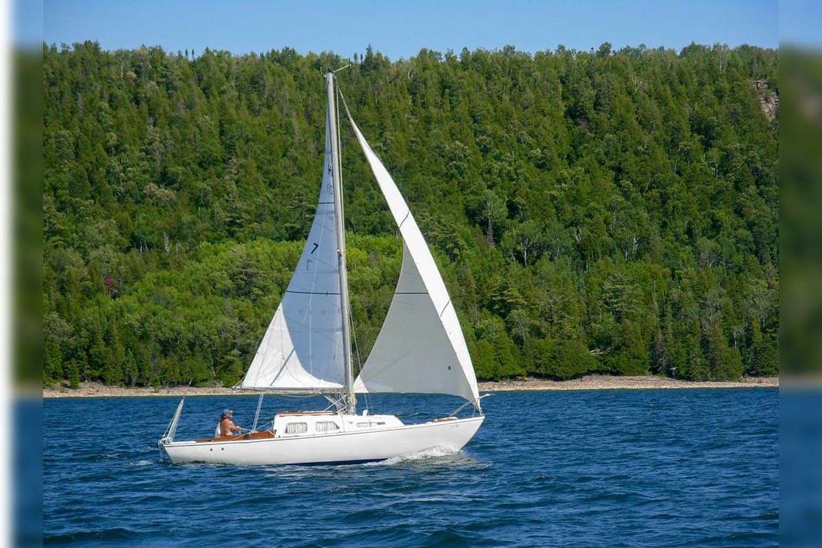 Seasonal resident donated beloved sailboat to Lions Club for auction