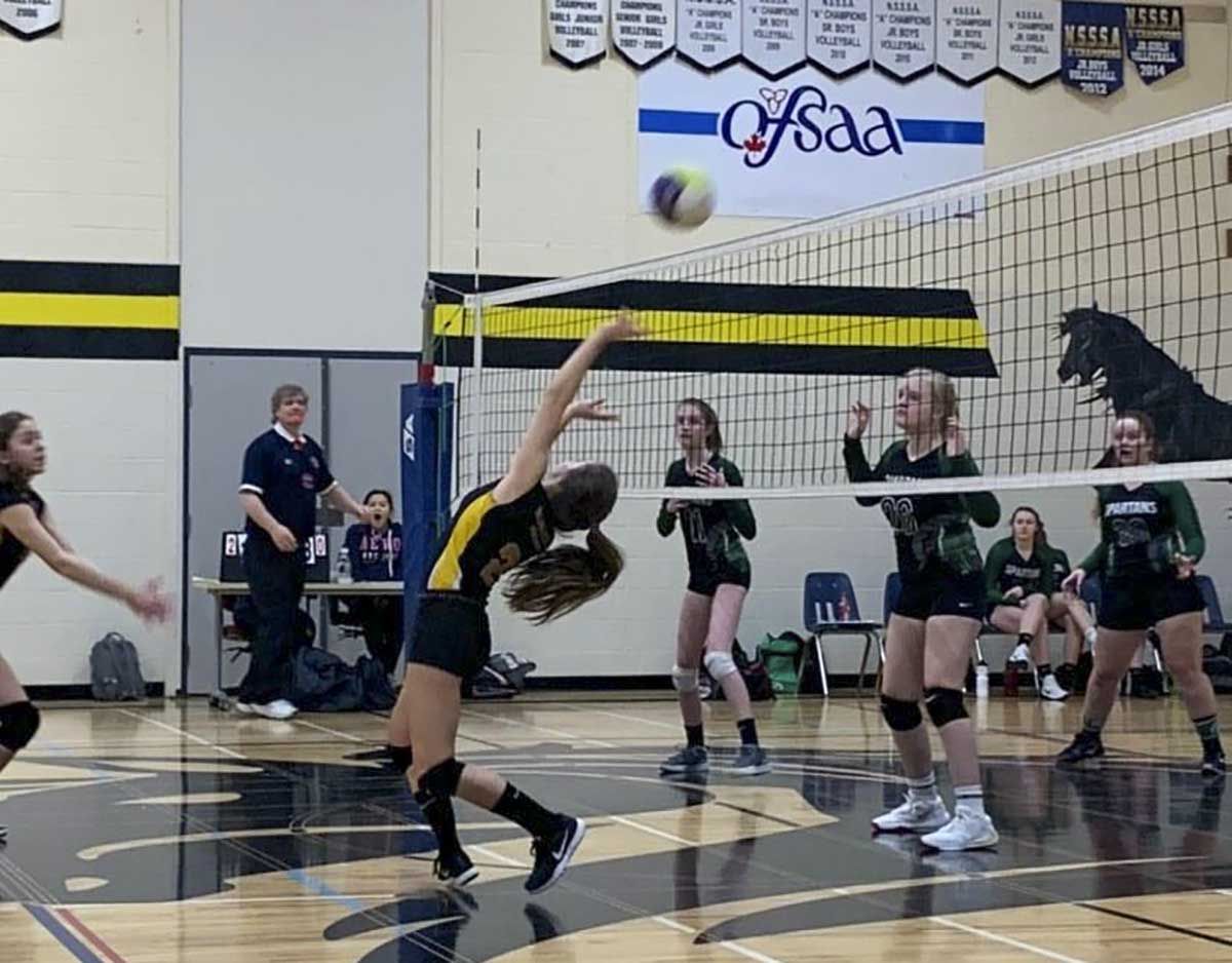 MSS jr. girls’ v-ball team  nabs bronze at NOSSA