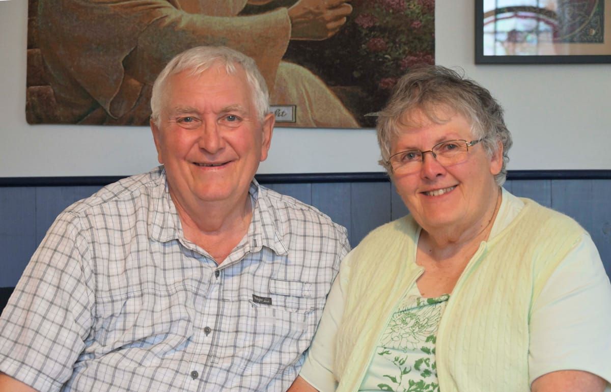 Now and Then: Ed and Shirley Sagle