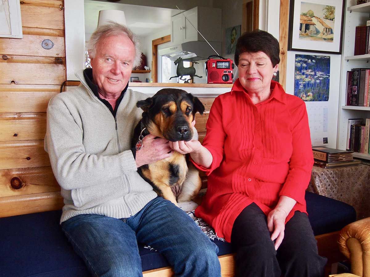 Now & Then: Helke and Robert Ferrie MD