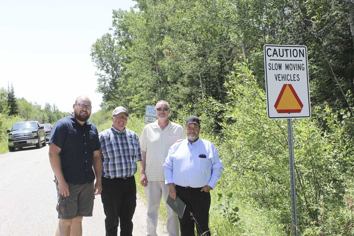 Local agriculture group initiates driver awareness sign campaign for slow moving vehicles