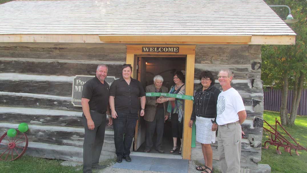 Official ribbon cutting ceremony held for refurbished post office museum