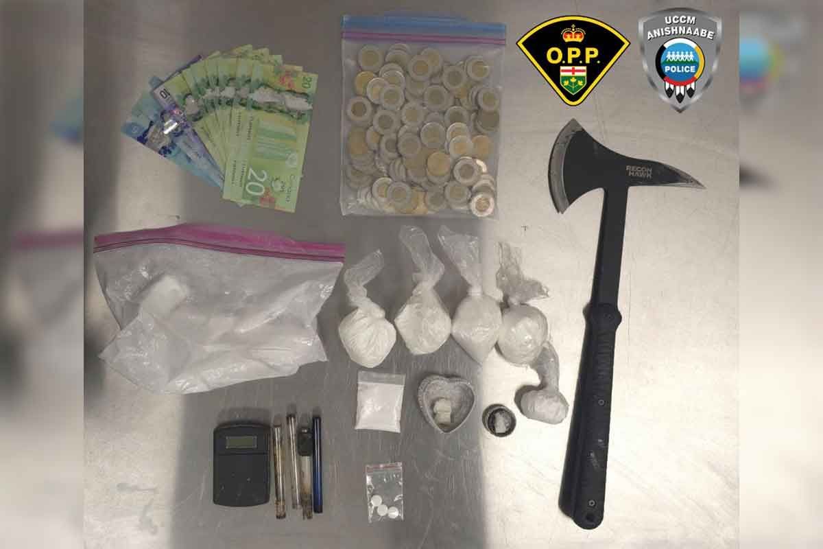 Joint RIDE check with Manitoulin OPP and UCCM canine resultes in $49,650 of drugs seized