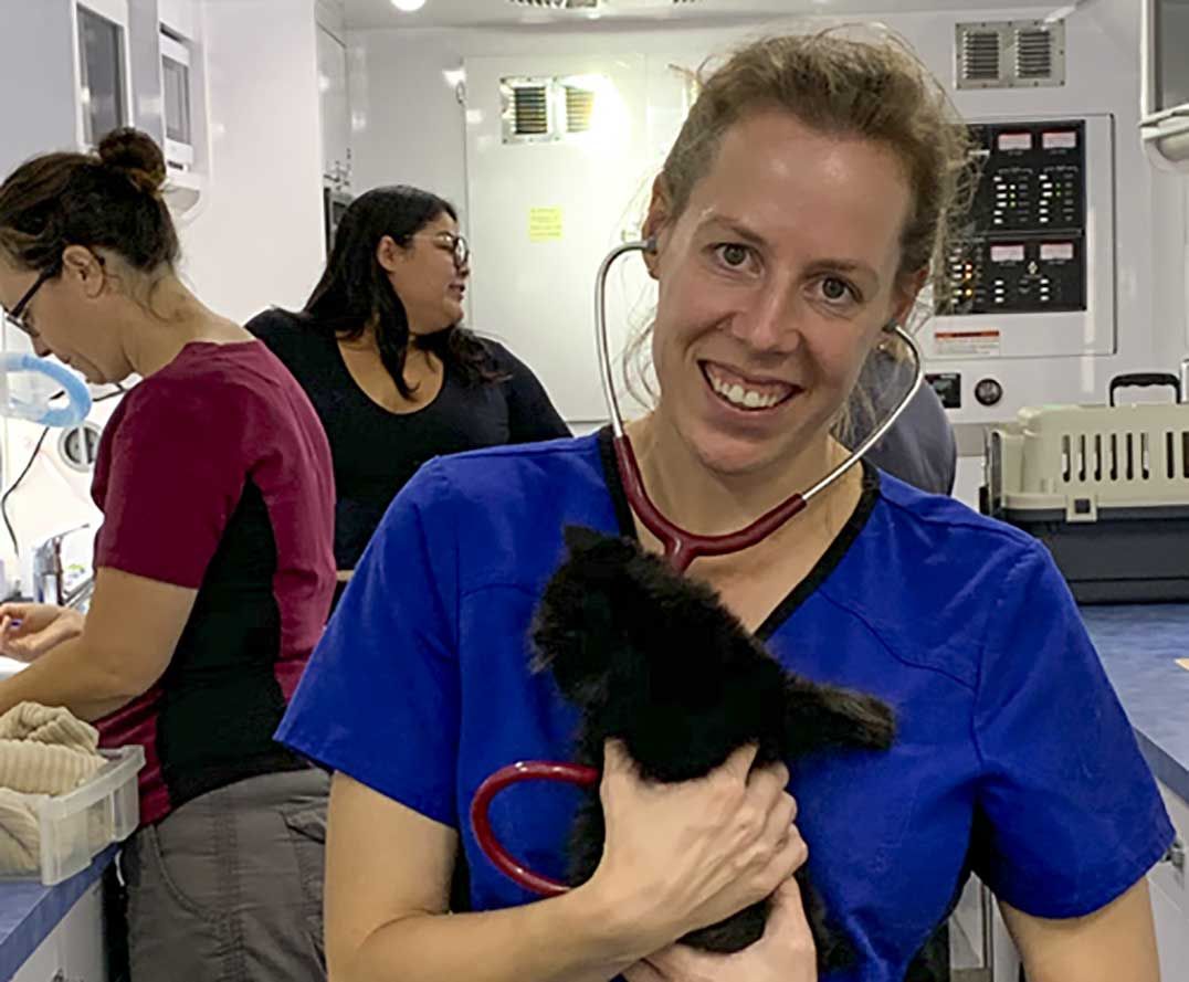 Humane societies deliver crucial animal wellness resources to pets in Wiikwemkoong