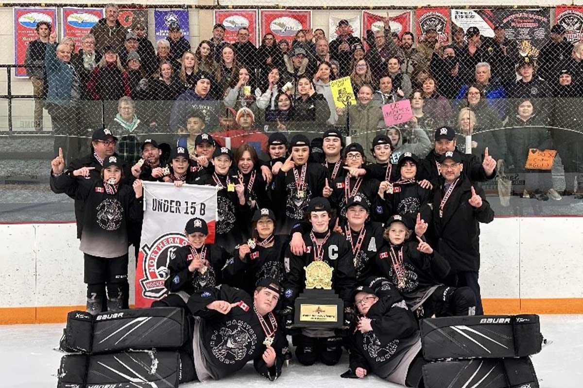 U15 Manitoulin Panthers are NOHA champions!
