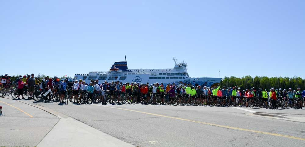 New trail markers unveiled for cyclists biking Manitoulin