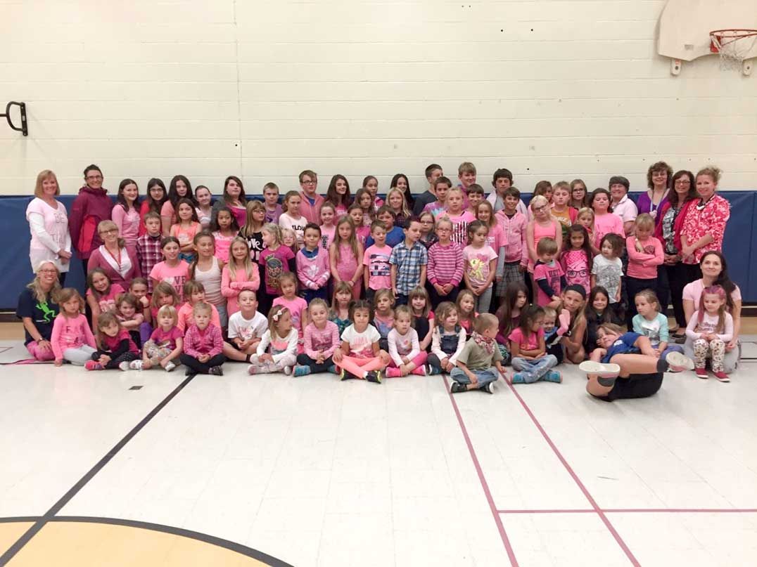 Island students wear pink for 9th annual Stand Up Against Bullying Day