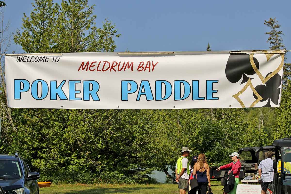Manitoulin Health Centre benefits from Meldrum Bay Poker Paddle