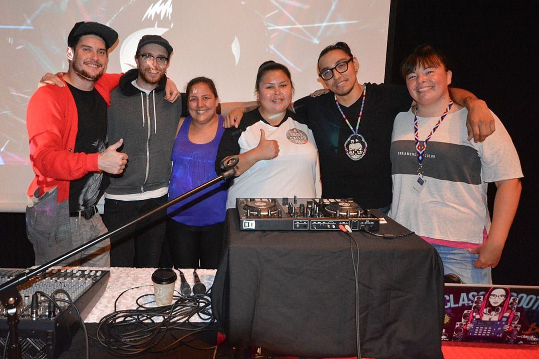 Lakeview Powwow Electro Bounces into the school year