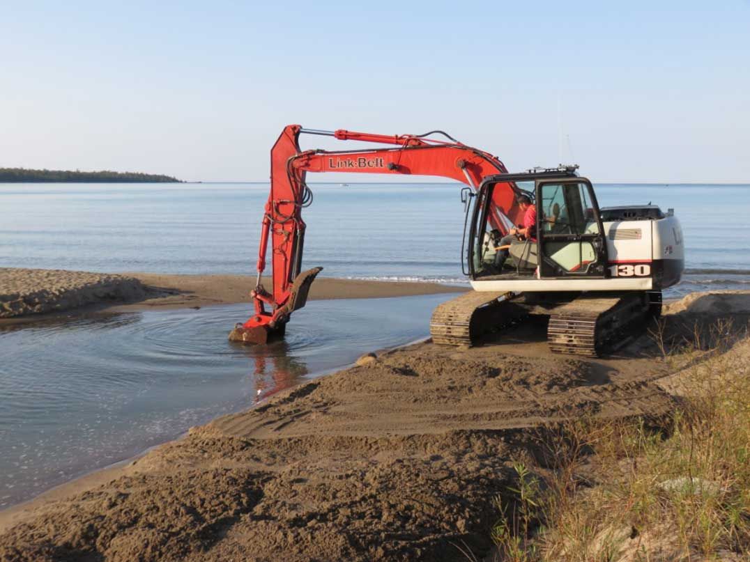 Dredging of Mindemoya River important to salmon population