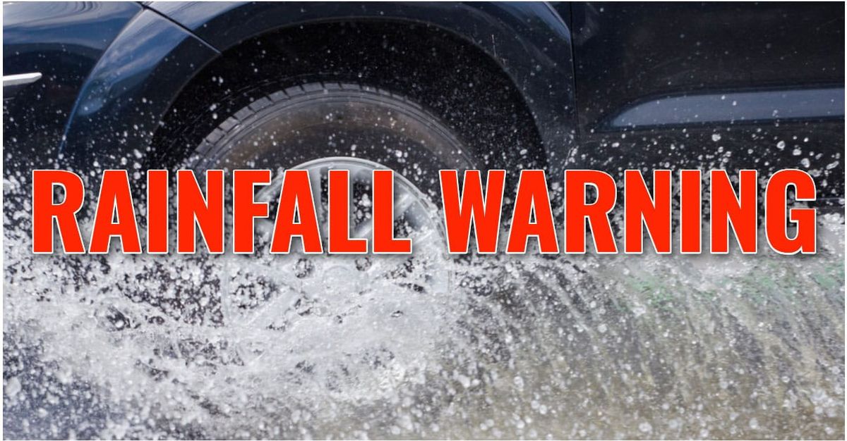 Heavy rainfall possible Saturday night into Sunday