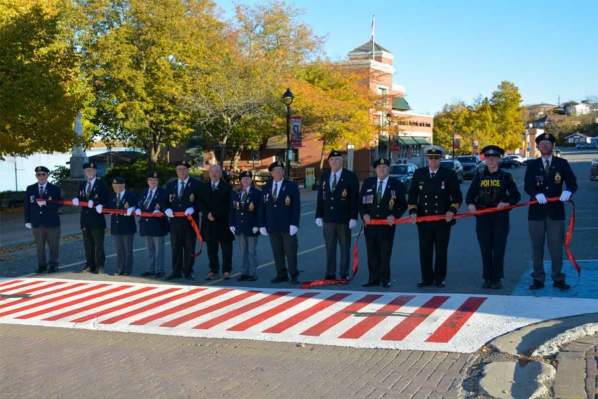 Crosswalk of honour