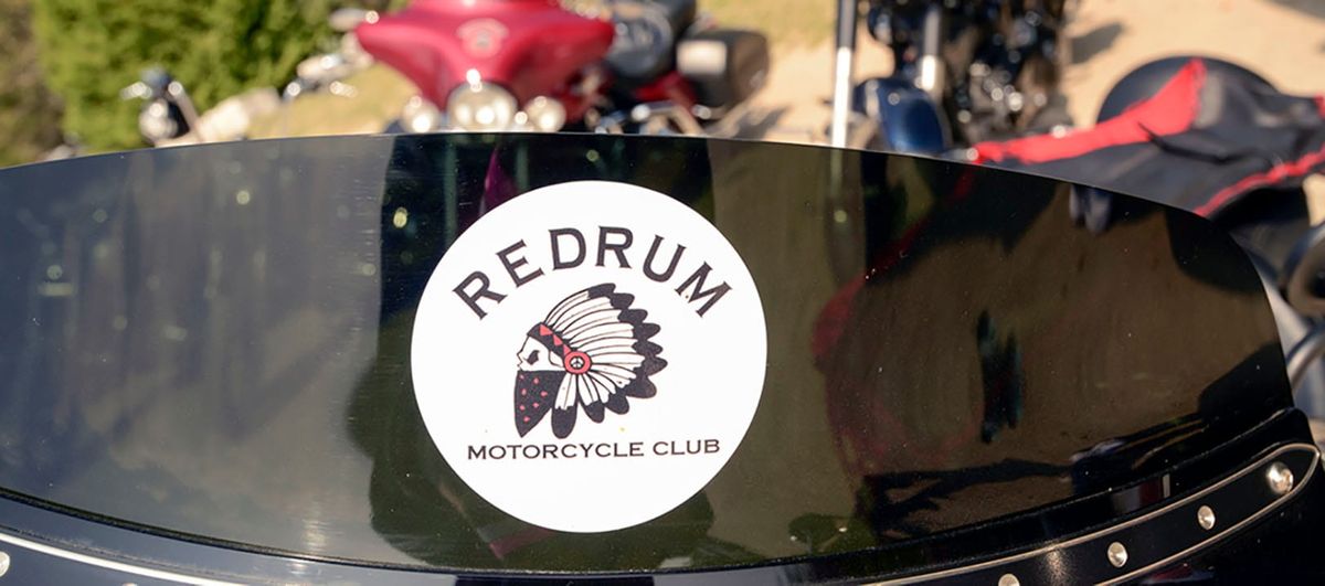 Redrum Motorcycle Club holds its first annual Spirit Island Thunder Run for charity