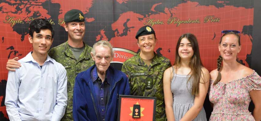 Lt. Colonel Lesley (Glanville) Kerckhoff has served in Afghanistan and Ukraine