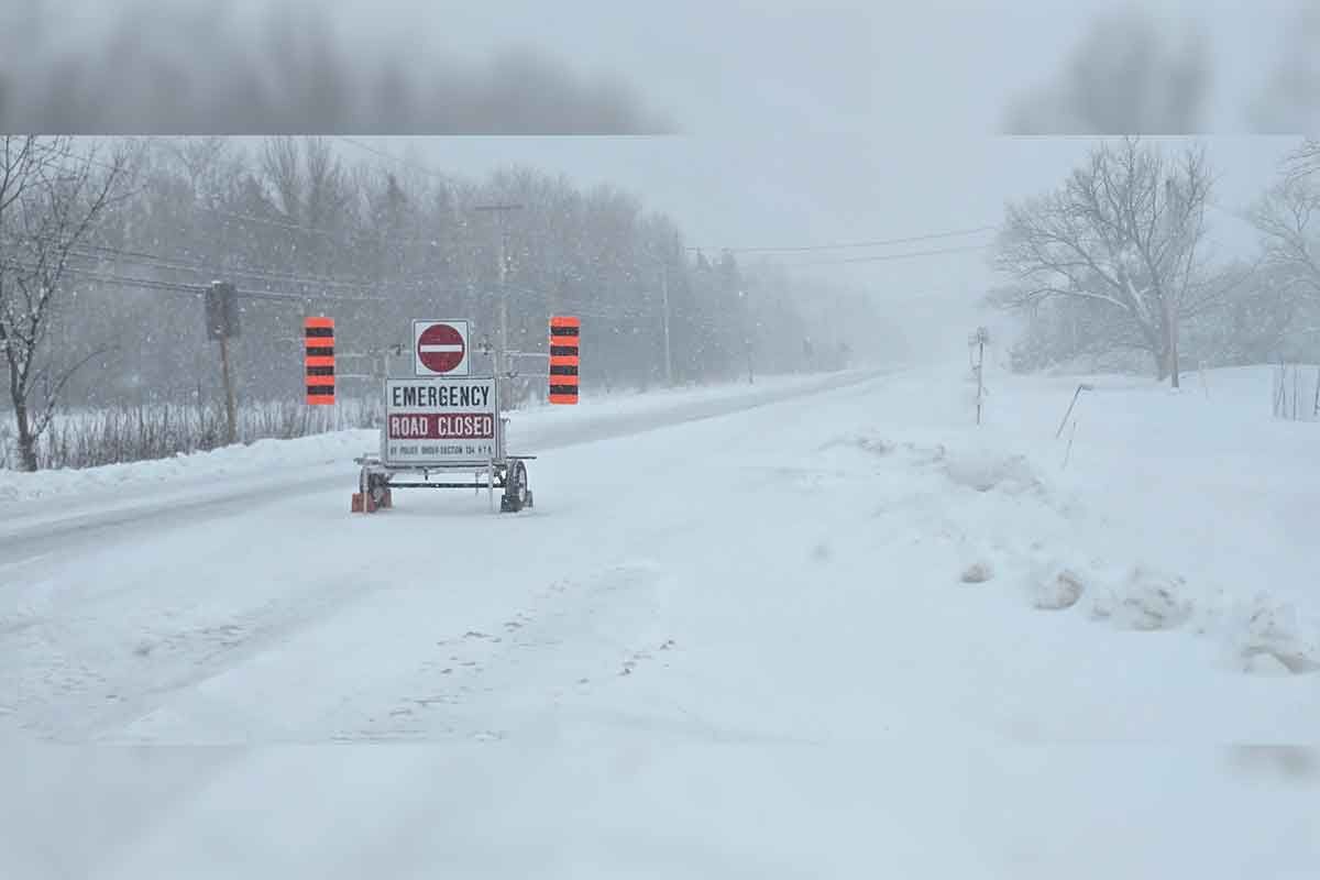 All roads closed