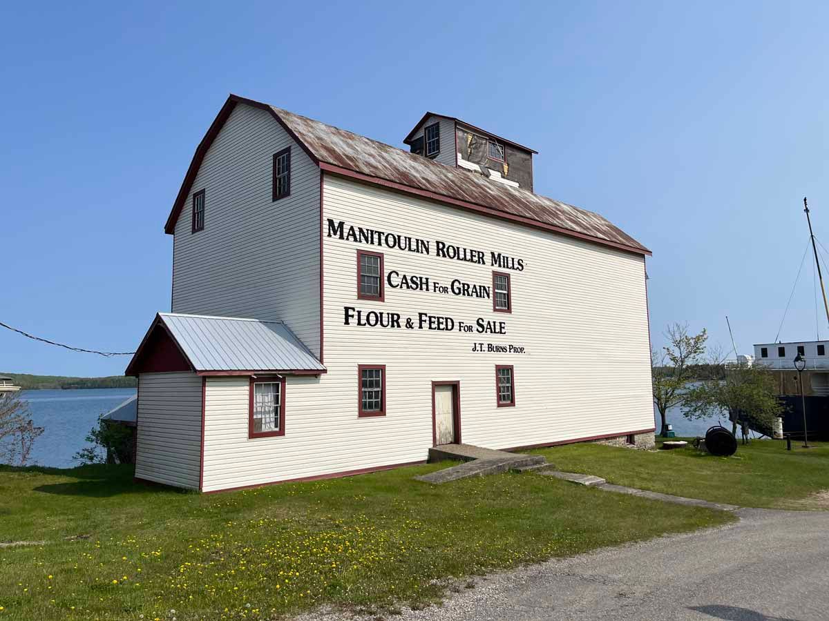 Committee formed to study  future use of Manitowaning’s Roller Mills waterfront building