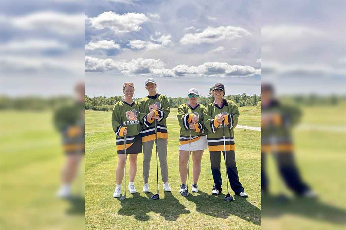 Lady Panthers (hockey) scramble golf tournament was a success this past weekend at Rainbow Ridge Golf Course