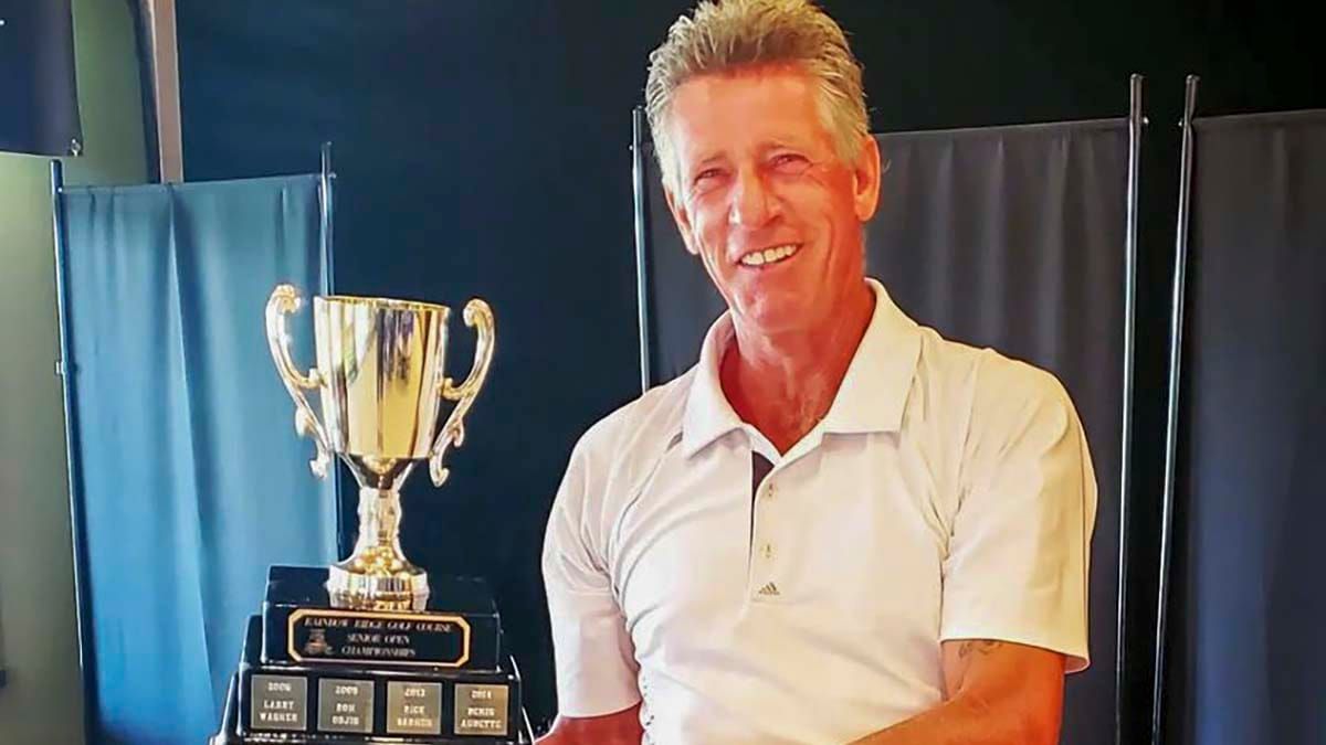 Denis Audette repeats as senior men’s open championship at Rainbow Ridge Golf Club