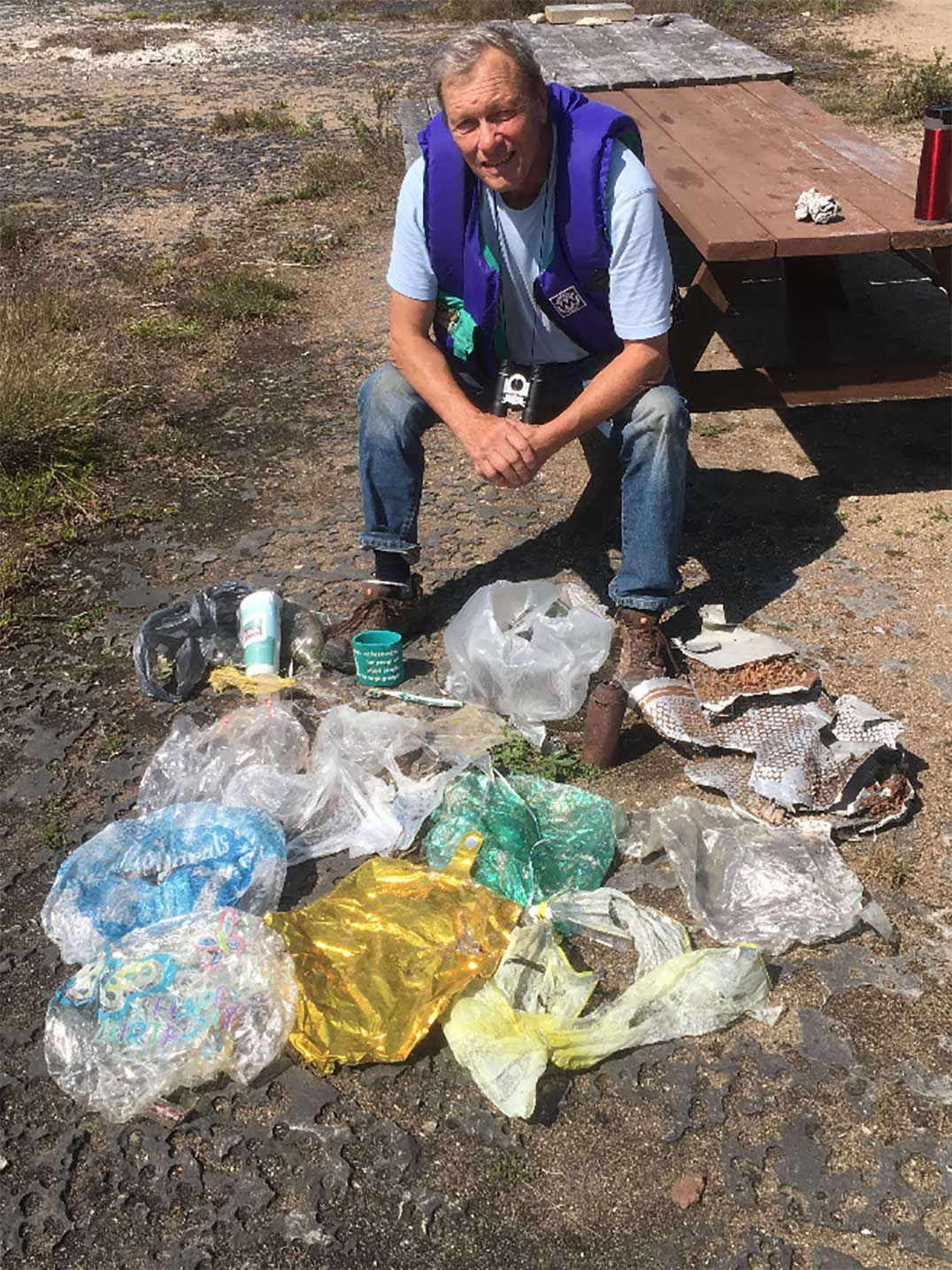 Murphy Point man upset with garbage littering in Misery Bay Park