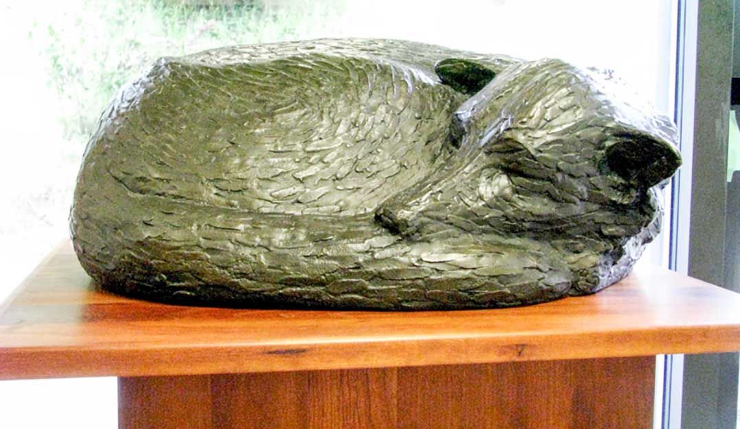 Town gifted bronze sculpture by noted Canadian artist Frances Gage