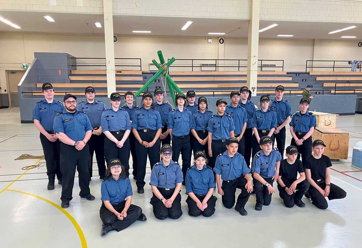 Manitoulin Royal Canadian Sea Cadet Corps take part in Seamanship Inter-Divisional Competition