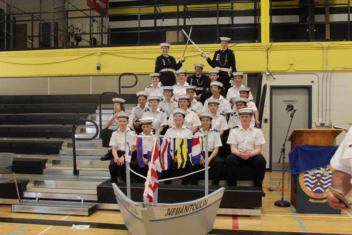 Manitoulin Sea Cadet Corps recognized for efforts at annual ceremonial review