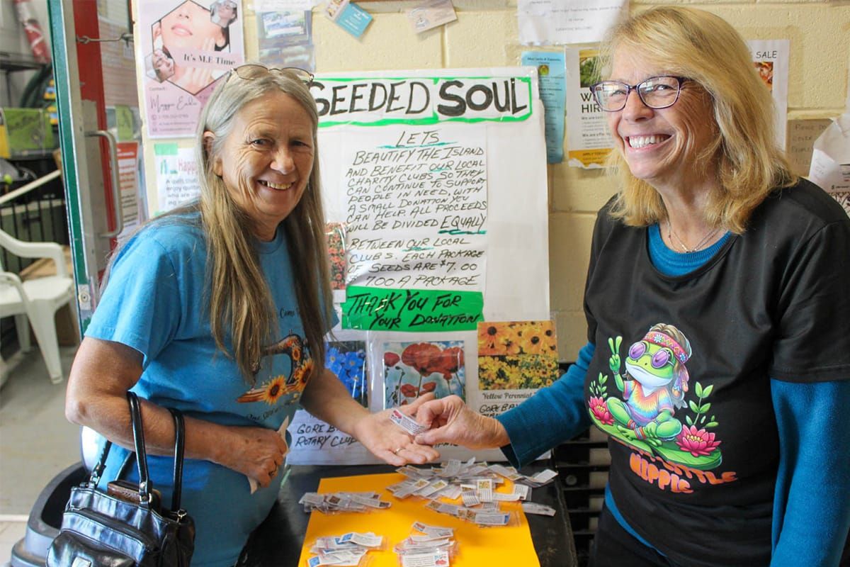 Seed sales help pollinators and Island service clubs